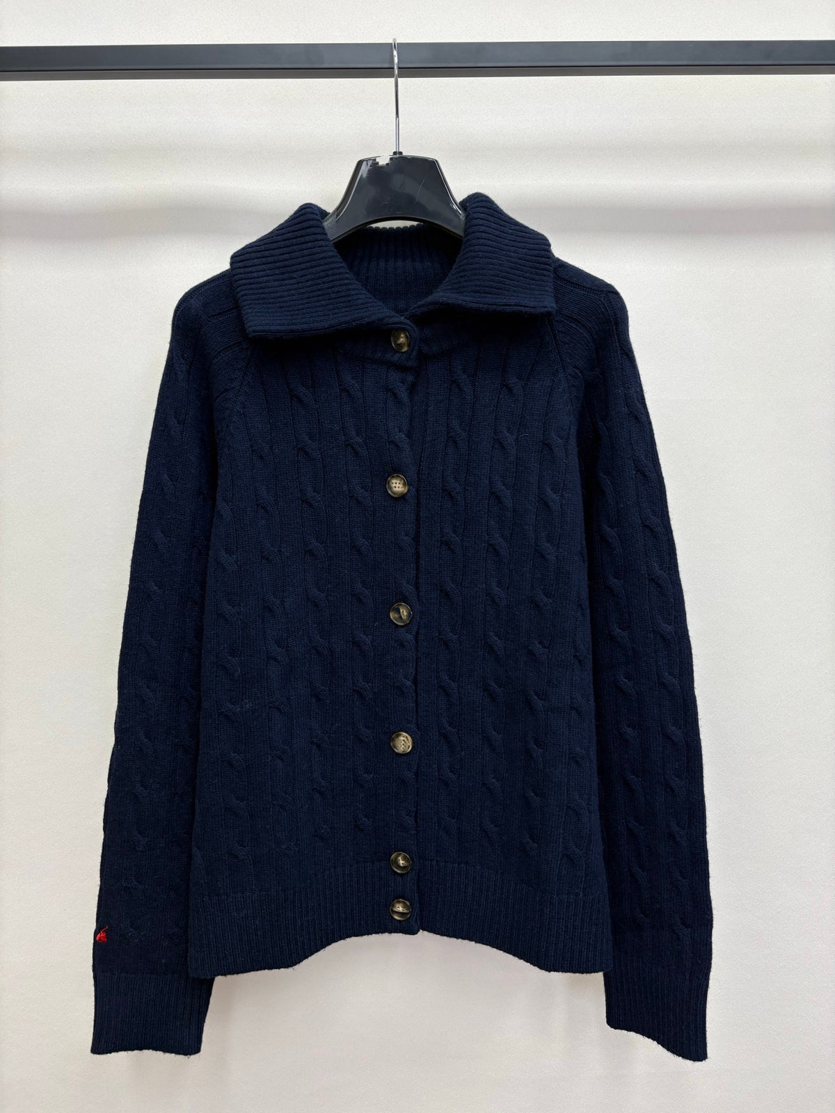 Autumn and Winter Lapel Short Sweater